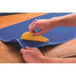 Rockler 15 in. W X 30 in. L Blue Silicone Project Mat