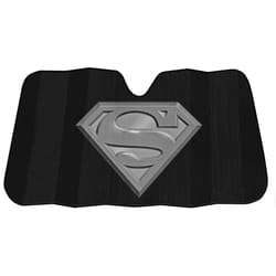 Plasticolor Superman 5.75 in. W Black Foldable Sun Shade