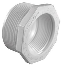 Charlotte Pipe Schedule 40 3/4 in. MPT X 1/2 in. D FPT PVC Reducing Bushing