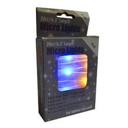 Holiday Bright Lights LED Micro Dot/Fairy Multicolored 20 ct Christmas Lights