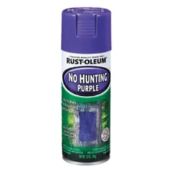 Rust-Oleum No Hunting Purple Spray Paint 12 oz
