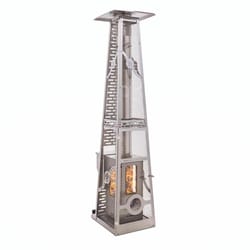 Timber Stoves Big Timber Elite 90000 BTU Wood Pellet Stainless Steel Freestanding Patio Heater 250 s