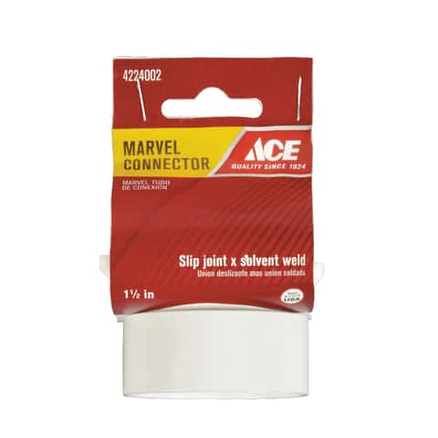 Ace 1-1/2 in. D Polypropylene Marvel Connector - Ace Hardware