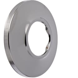 PlumbCraft Escutcheon Universal 1-1/4 in. D Silver Metal 1 pc