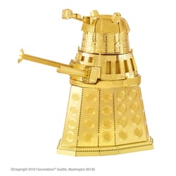 Fascinations Metal Earth Dr Who Gold Dalek 3D Model 1 pc