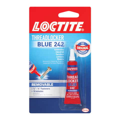 Loctite 243 Threadlockers, Medium Strength, 50ml (Set of 8) 
