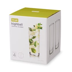 True 11 oz Clear Glass Highball Glass