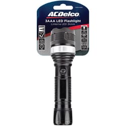 ACDelco 60 lm Black LED Flashlight AA Battery