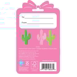 R&M International Corp International Corp 4 in. L Cactus Cookie Cutter Silver 1 pc
