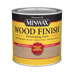 Minwax Wood Finish Semi-Transparent Pickled Oak Oil-Based Penetrating Wood Stain 0.5 pt