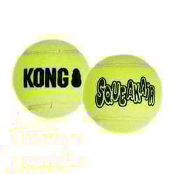 Boss Pet Kong Green Rubber SqueakAir Balls Dog Toy L 2 pk