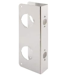 Ace 10.88 in. H X 3.88 in. L Brushed Stainless Steel Silver Stainless Steel Door Guard