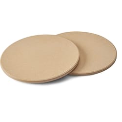 Napoleon Stone Grill Pizza Stone 10 in. L X 10 in. W 2 pk