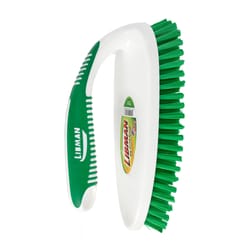 Libman 3-1/4 in. W Medium Bristle 8 in. Polypropylene Handle Scrub Brush