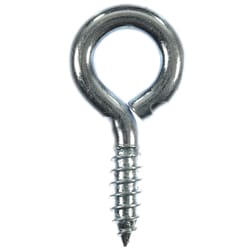 National Hardware #8 5/8-in x 1-3/4-in Stainless Interior/Exterior Coarse Thread Eye Bolt (2-Count) Stainless Steel | N100-196