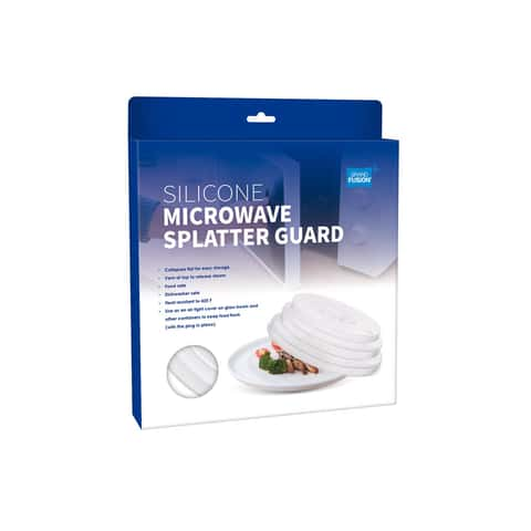 Grand Fusion Set of 2 Vented Microwave Food Covers 