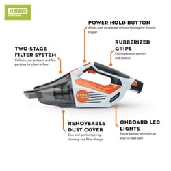 STIHL SEA 20 SET Bagged Cordless Multi-Level Filter Hand Vacuum KIT (BATTERY & CHARGER)