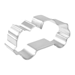 R&M International Corp International Corp 4 in. L Pumpkin Truck Cookie Cutter Silver 1 pc
