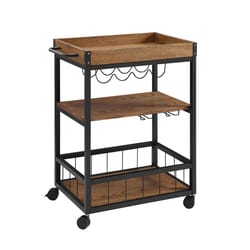 Linon Home Decor 18.5 in. W X 30.91 in. L Rectangular Kitchen Cart