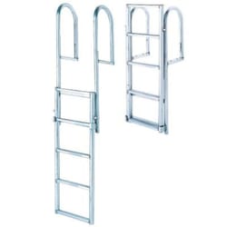 Tommy Docks Silver Aluminum Dock Ladder