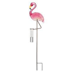 Regal Art & Gift Flamingo Rain Gauge Garden Stake Stake 2.25 in. W X 9.25 in. L