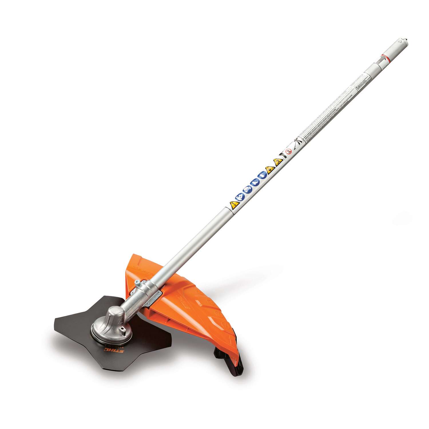 STIHL KombiSystem FSKM Brushcutter with 4Tooth Grass Blade Attachment