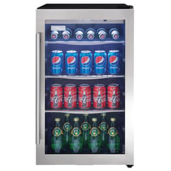 Danby 4.3 ft³ Black/Silver Stainless Steel Beverage Cooler 230 W