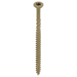 GRK Fasteners Deck Elite No. 9 X 3 in. L Star High Corrosion Resistant W-Cut Wood Screws 350 pk