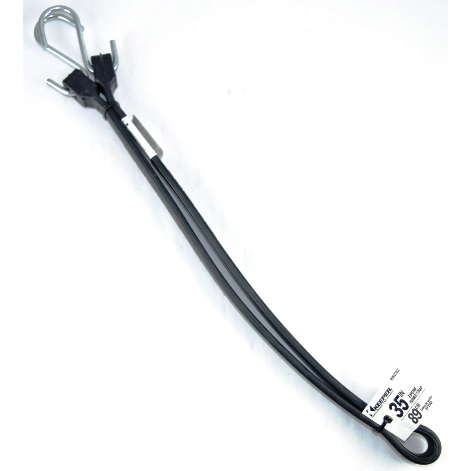 Keeper Black Rubber Tarp Strap 35 in. L 1 pk Ace Hardware