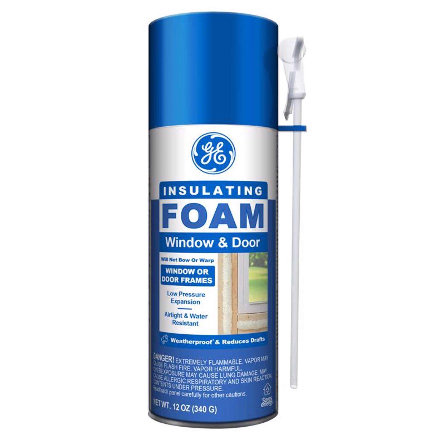 GE White Foam Window and Door Insulating Sealant 12 oz Ace Hardware