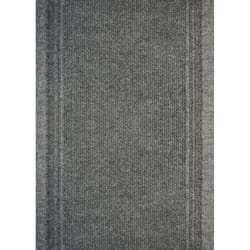 Multy Home Tracker 60 ft. L X 26 in. W Gray Nonslip Carpet Runner