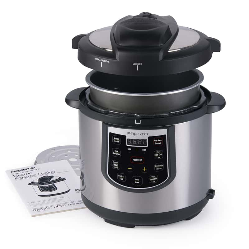 Buy Presto Aluminum Pressure Cooker/Canner Silver/Black