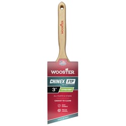 Wooster Chinex FTP 3 in. Extra Firm Angle Paint Brush