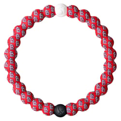 Lokai St. Louis Cardinals Unisex Round Red Bracelet Silicone Water Resistant Size 6.5