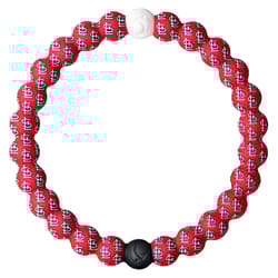 Lokai St. Louis Cardinals Unisex Round Red Bracelet Silicone Water Resistant Size 6.5
