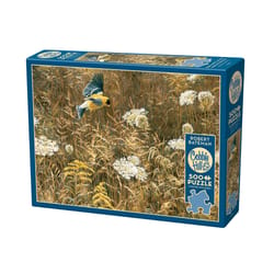 Cobble Hill Queen Annes Lace and American Goldfinch Jigsaw Puzzle Multicolored 500 pc