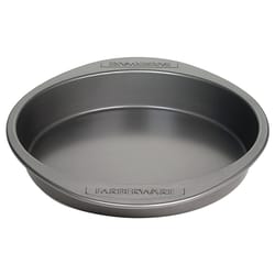 Farberware Nonstick 9 in. Cake Pan Gray 1 pc