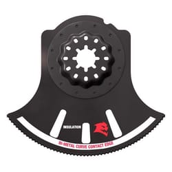 Diablo Starlock 3-1/2 in. X 3-1/2 in. W Bi-Metal Curved Contact Edge Oscillating Blade Insulation 1