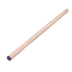 Alexandria Moulding Round Ramin Hardwood Dowel 1/2 in. D X 48 in. L 1 pk Purple