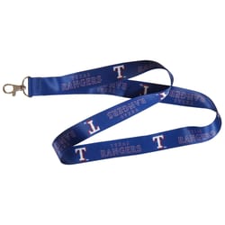 HILLMAN MLB Polyester Blue Carabiner Clip Lanyard