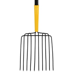 John Deere 10 Tine Steel Bedding Fork 48 in. Fiberglass Handle