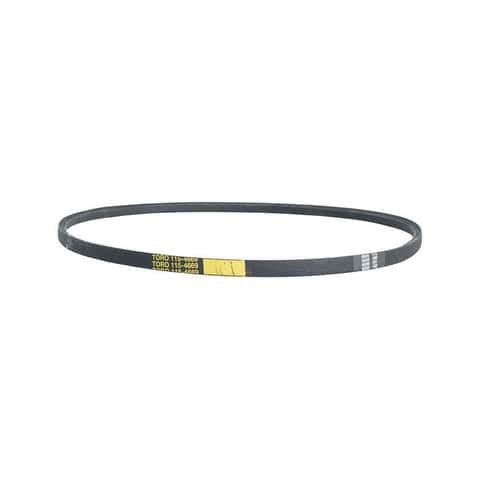 Lawn mower clearance v belts