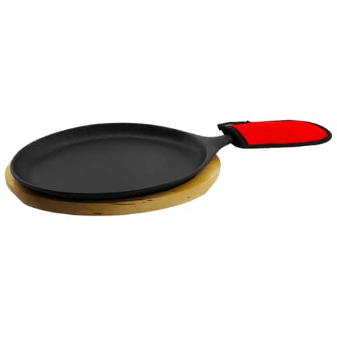 Lodge Cast Iron Pro Logic Fajita Grill Set