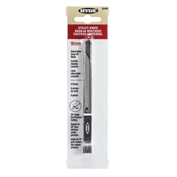 Hyde 2 in. Snap-Off Utility Knife Black