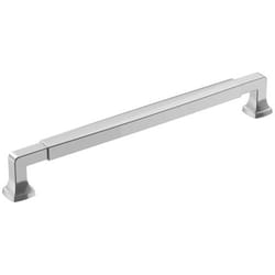 Amerock Stature Transitional Rectangle Cabinet Pull 8-13/16 in. Polished Chrome 1 pk