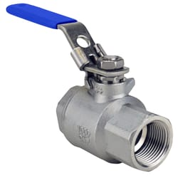 Apollo 96F Series 3/4 in. Stainless Steel FNPT Ball Valve Full Port Locking Lever For Water