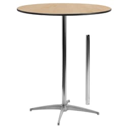 Flash Furniture Cocktail 36 in. W X 36 in. L Round Pub/High Top Table