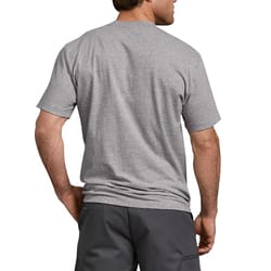 Dickies L Short Sleeve Men's Crew Neck Gray Tee Shirt