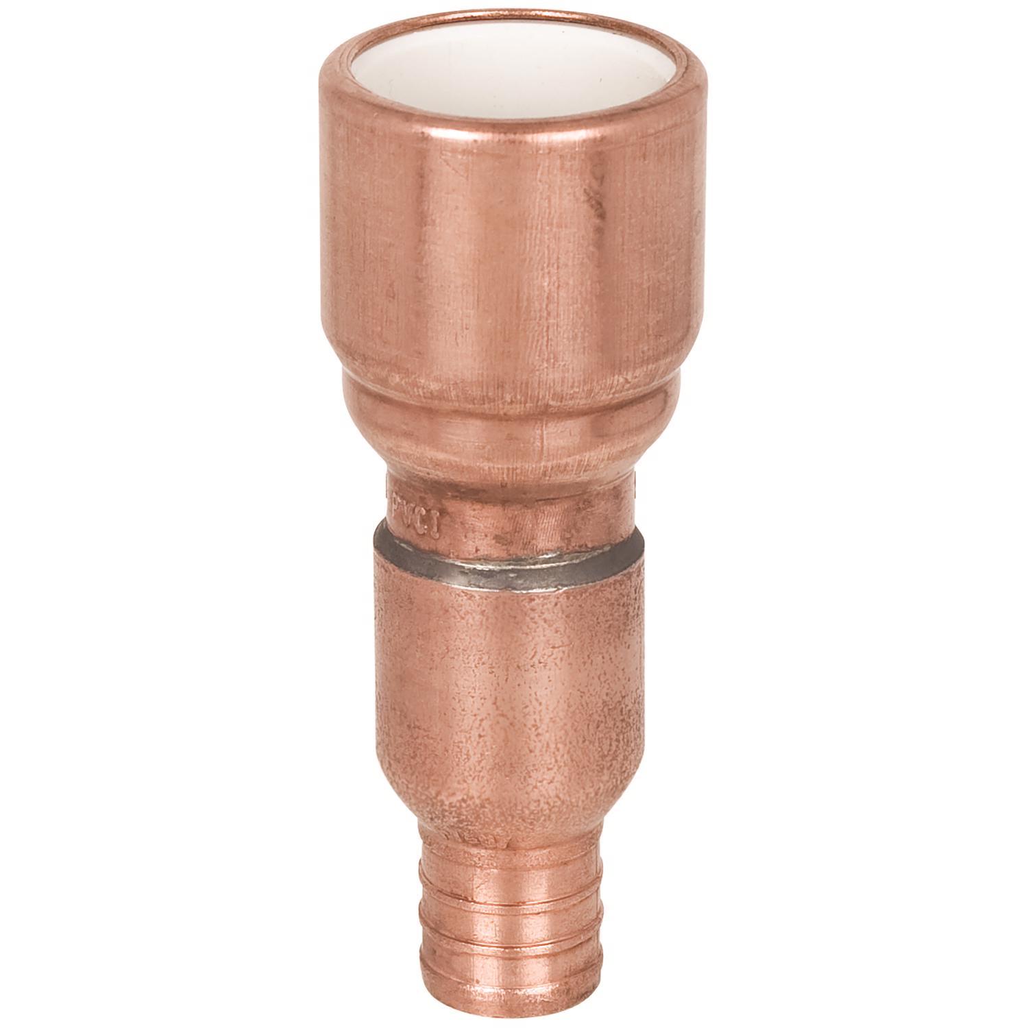 Sioux Chief PowerPex 1 In. PVC X 1 In. D PEX Copper Straight Adapter ...