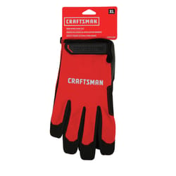 Craftsman XL Nylon Black/Red Dipped Gloves